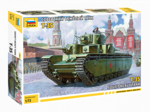 Zvezda 5061 Czołg T-35 model 1-72