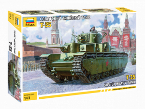 Zvezda 5061 Czołg T-35 model 1/72