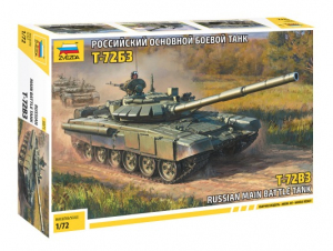 T-72B3 Russian Main Battle Tank model Zvezda 5071 in 1-72