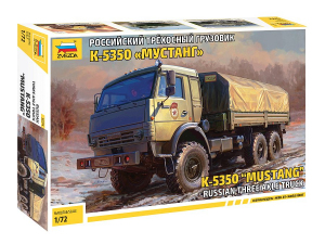 Zvezda 5074 Kamaz K-5350 Mustang Truck 1/72 