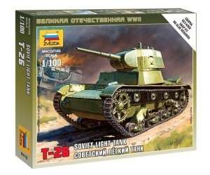 Zvezda 6113 Soviet Light Tank T-26