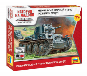 Zvezda 6130 German light tank Pz.Kpfw 38 