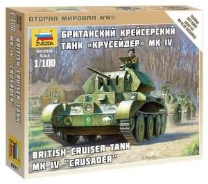 Zvezda 6227 British Tank Mk. IV Crusader
