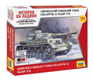Zvezda 6251 Panzer IV Ausf.F2
