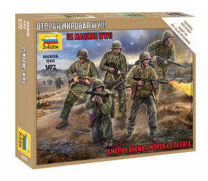 Zvezda 6279 US Marines WWII 1/72 