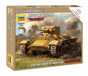 Zvezda 6280 British Infantry Tank Valentine II