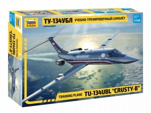 Training Plane TU-134UBL Crusty B model Zvezda 7036