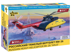 Zvezda 7054 Mi-26 Halo Russian Heavy Helicopter 1/144