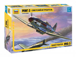 Zvezda 7204 MiG-3 Soviet Fighter 1/72