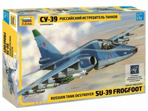 Su-39 Frogfoot model Zvezda 7217 in 1-72