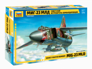Zvezda 7218 MIG-23 MLD Soviet Fighter Bomber