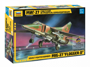 MiG-27 in scale 1-72 Zvezda 7228