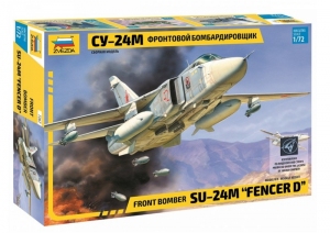 Front Bomber Suchoi SU-24M Fencer D model Zvezda 7267