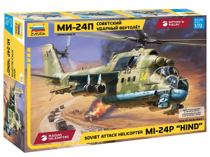 Model Soviet Attack Helicopter MI-24P Zvezda 7315
