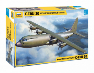 C-130J-30 Heavy Transport Plane model Zvezda 7324 in 1-72