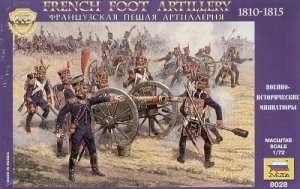 Zvezda 8028 French Foot Artillery 1810-1814