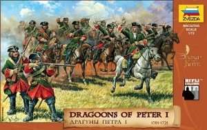 Zvezda 8072 Dragoons of Peter I