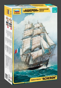 French Frigate Acheron in scale 1-200