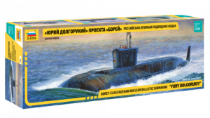 Zvezda 9061 Borey-Class Russian Nuclear Ballistic Submarine Yury Dolgorukiy