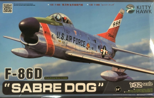 Kitty Hawk 32007 Samolot F-86D Sabre Dog 1/32 