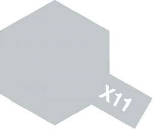 X-11 Chrome Silver 10ml Tamiya 81511 - acrylic paint 
