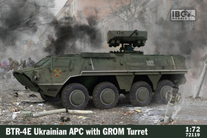IBG 72119 BTR-4E Ukrainian APC with GROM Turret 