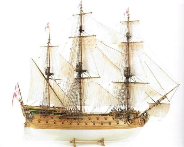 Żaglowiec Norske Love , drewniany model do sklejania Billing Boats BB437 w skali 1:75-image_Billing Boats_BB437_1