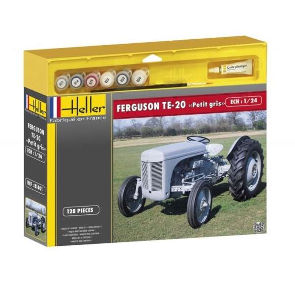 Zestaw modelarski Heller 50401 - ciągnik rolniczy Ferguson TE-20 