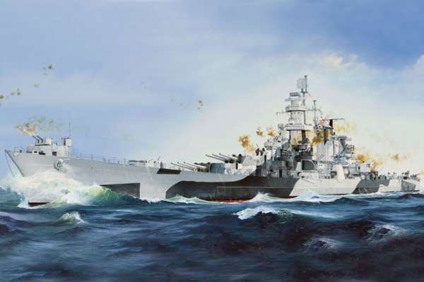 Amerykański wielki krążownik USS Alaska CB-1 , plastikowy model do sklejania Hobby Boss 86513 w skali 1:350-image_Hobby Boss_86513_1