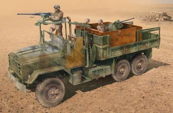Model amerykańskiej ciężarówki wojskowej, plastikowy model do sklejania Italeri 6503 w skali 1/35.-image_Italeri_6503_1