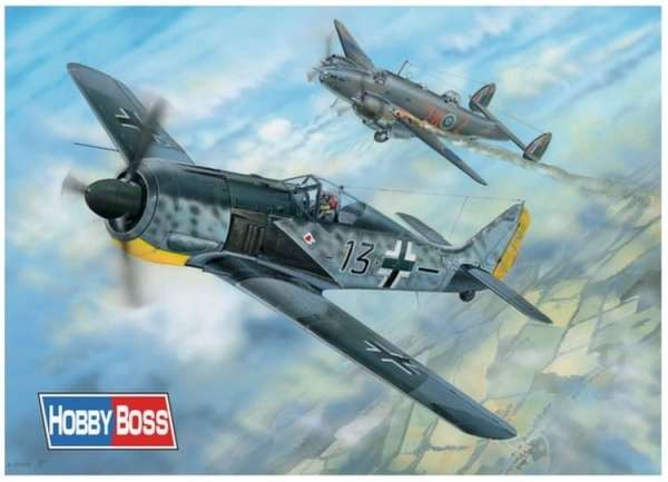 Model Focke Wulf FW 190A-5 skala 1:18 Hobby Boss 81802 model_do_sklejania_hobby_81802-image_Hobby Boss_81802_1