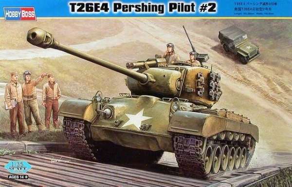 Ciężki czołg T26E4 Pershing do sklejania, model Hobby Boss 82427-image_Hobby Boss_82427_1