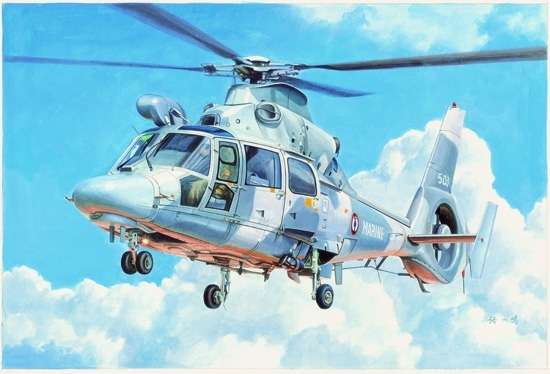 Helikopter AS565 Panther plastikowy_model_do_sklejania_trumpeter_05108_image_1-image_Trumpeter_05108_1