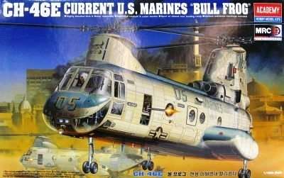 Model amerykańskiego helikoptera Boeing CH-46E Sea King do sklejania w skali 1:48.-image_Academy_2226_1