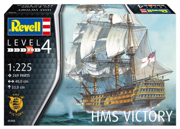 Model okrętu HMS Victory w skali 1:225 _Revell_05408_1