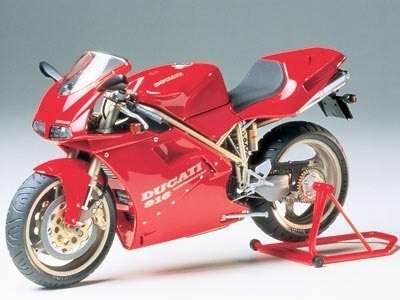 Włoski motocykl Ducati 916, plastikowy model do sklejania Tamiya 14068 w skali 1:12-image_Tamiya_14068_1