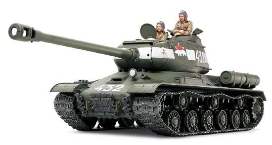 Model radzieckiego czołgu ciężkiego IS-2, plastikowy model do sklejania Tamiya 35289 w skali 1/35.-image_Tamiya_35289_1
