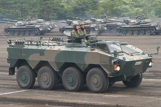 Trumpeter 01557 JGSDF Type 96 WAPC Type A (40mm grenade launcher)