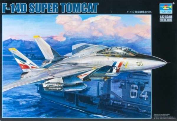 Fighter Grumman F-14D Super Tomcat plastikowy model do sklejania Trumpeter_03203_image_1-image_Trumpeter_03203_1