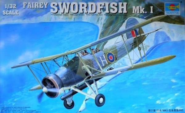 Model samolotu torpedowo-rozpoznawczego Fairey Swordfish Mk. I do sklejnaia - Trumpeter_03207_image_1-image_Trumpeter_03207_1