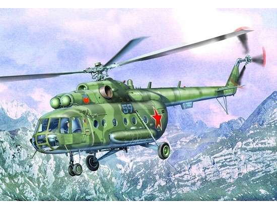 Rosyjski helikopter Mi-8MT/Mi-17, plastikowy model do sklejania Trumpeter 05102 w skali 1:35-image_Trumpeter_05102_1