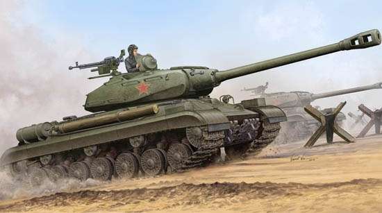 Plastikowy model do sklejania radzieckiego czołgu ciężkiego IS-4 w skali 1:35, model Trumpeter 05573.-image_Trumpeter_05573_1