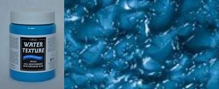 Masa / żel modelarski do tworzenia efektu wody, Water Texture - błękit śródziemnomorski, Vallejo 26202.-image_Vallejo_26202_1