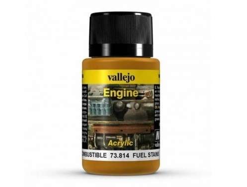 Preparat Vallejo 73814 Fuel Stains - do tworzenia efektu plam paliwa na modelach, dioramach-image_Vallejo_73814_1