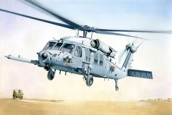 Amerykański śmigłowiec MH-60K Blackhawk, plastikowy model do sklejania Italeri 2666 w skali 1:48-image_Italeri_2666_1