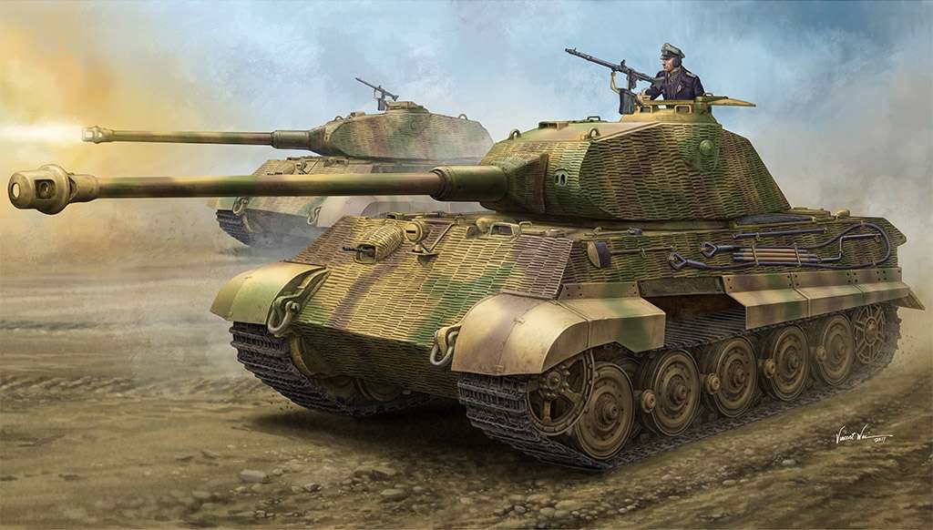 Model czołgu King Tiger w skali 135 Modeledo.pl