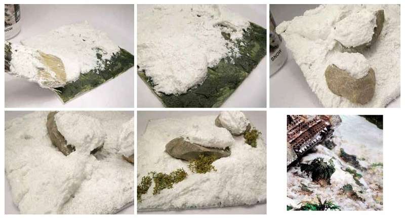 Vallejo Weathering Effects Snow - 40ml Model Paint For Dioramas