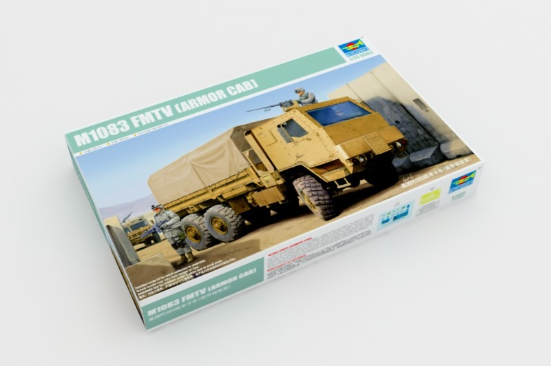 Trumpeter 01008 M1083 MTV Cargo Truck with Armor Cab