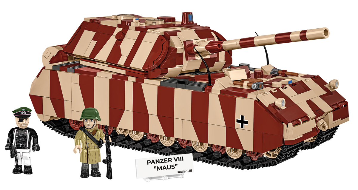 Czołg z klocków Cobi 3138 Maus