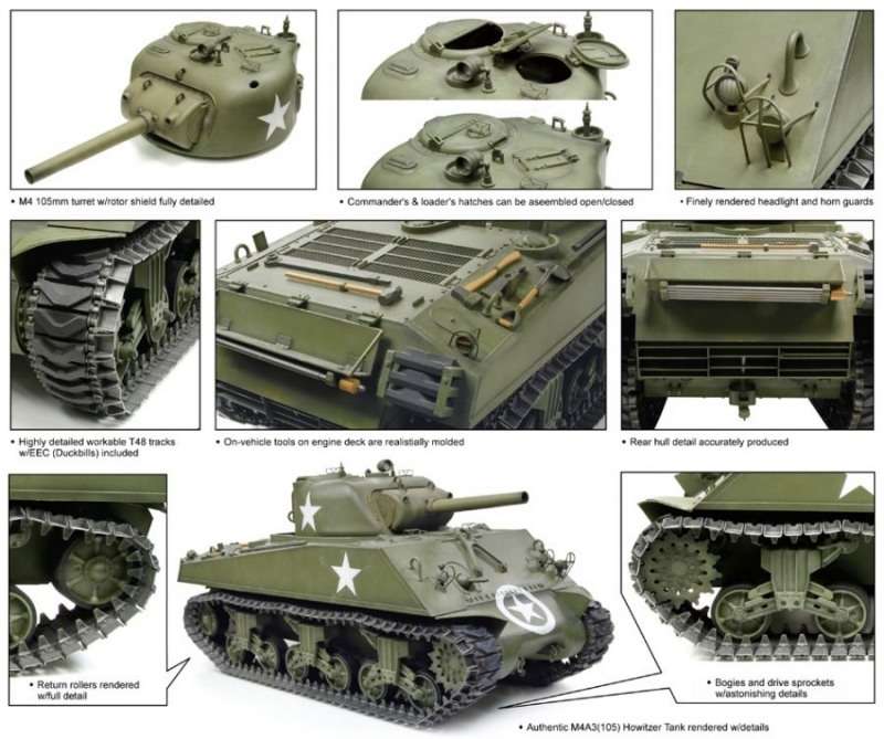 model_do_sklejania_m4a3_105_howitzer_tank_dragon_75046_sklep_modelarski_modeledo_image_2-image_Dragon_75046_3